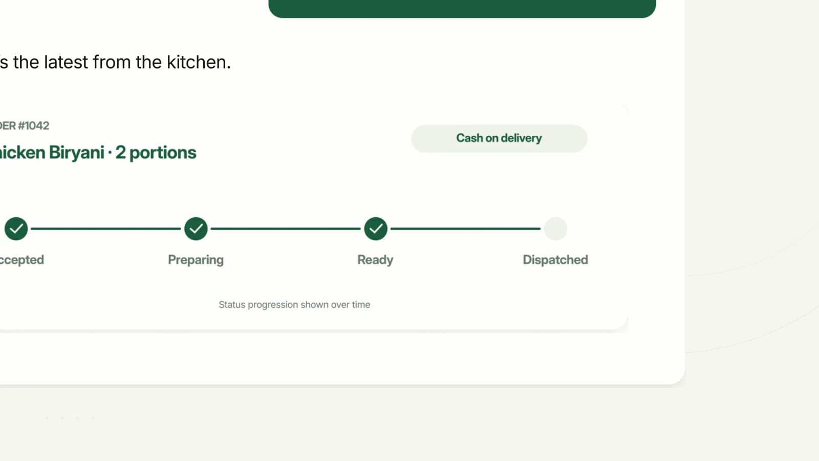 Agentic Ordering: Confirm and fulfil