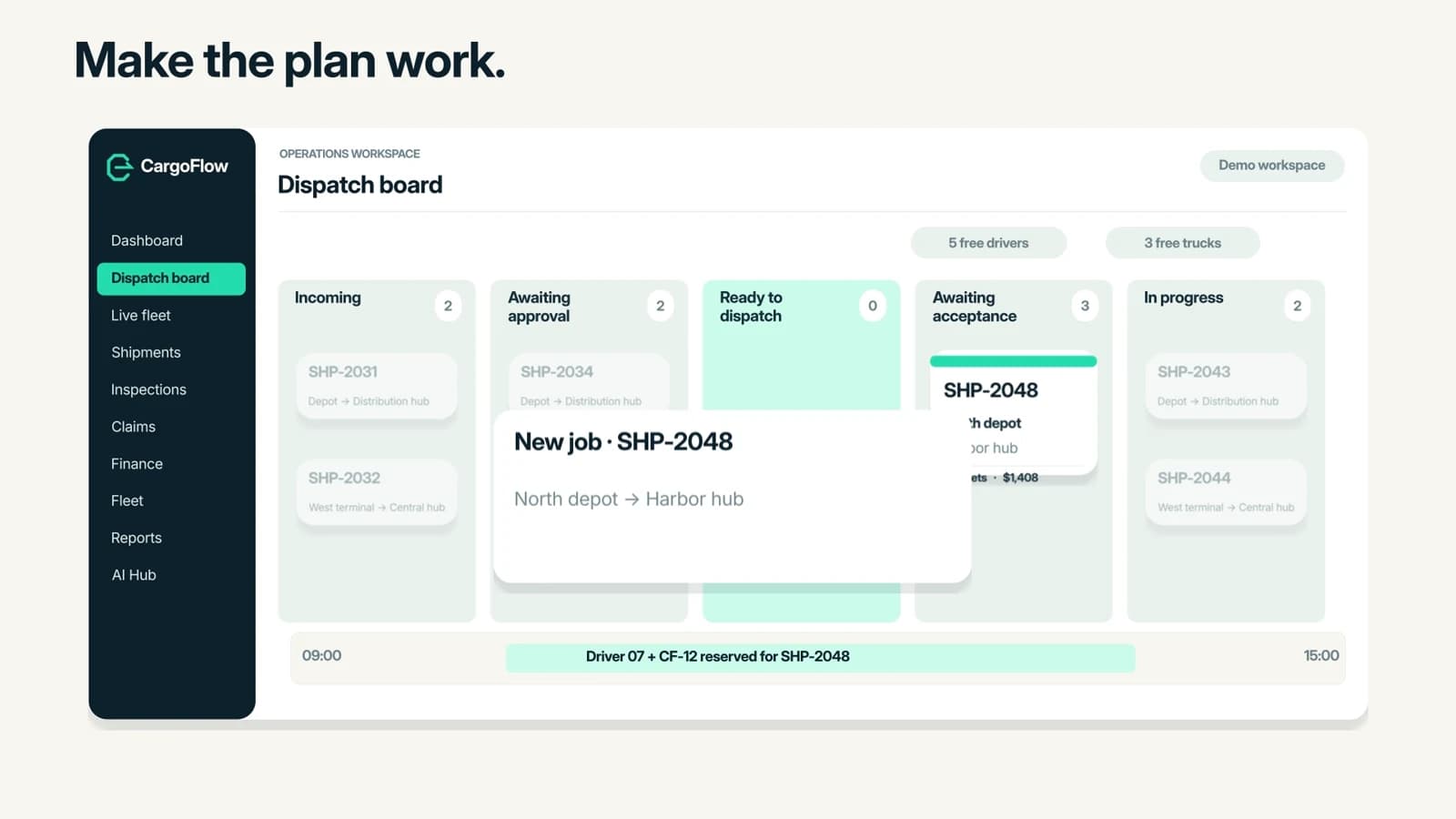CargoFlow: Dispatch with context